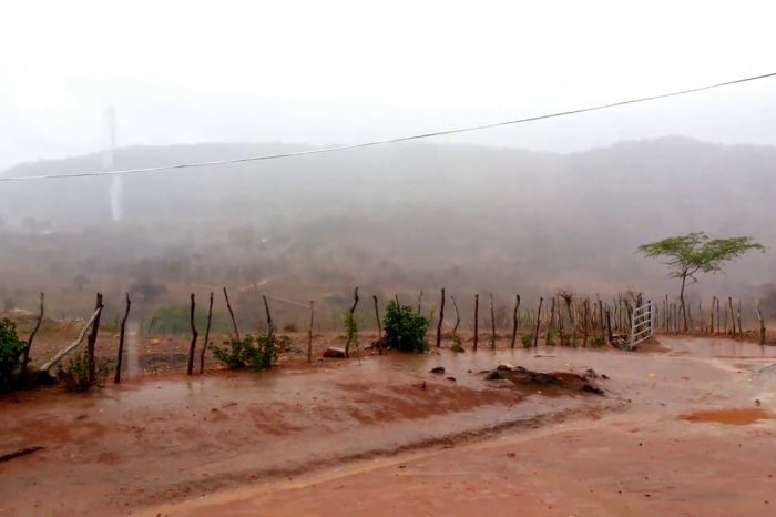Sertão da Paraíba registra mais de 317 mm de chuvas nesta sexta