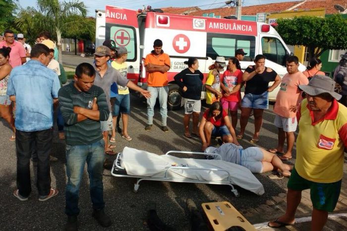 EXCLUSIVO: Acidente envolvendo caminhão deixa várias pessoas feridas no Cariri
