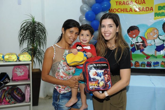 Volta às Aulas Solidária realiza entrega de mochilas à estudantes carentes de Monteiro