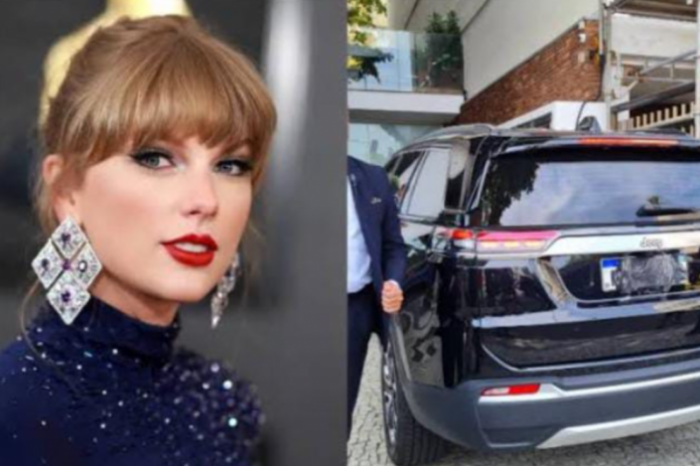Carros da comitiva de Taylor Swift são apreendidos no RJ com placas adulteradas
